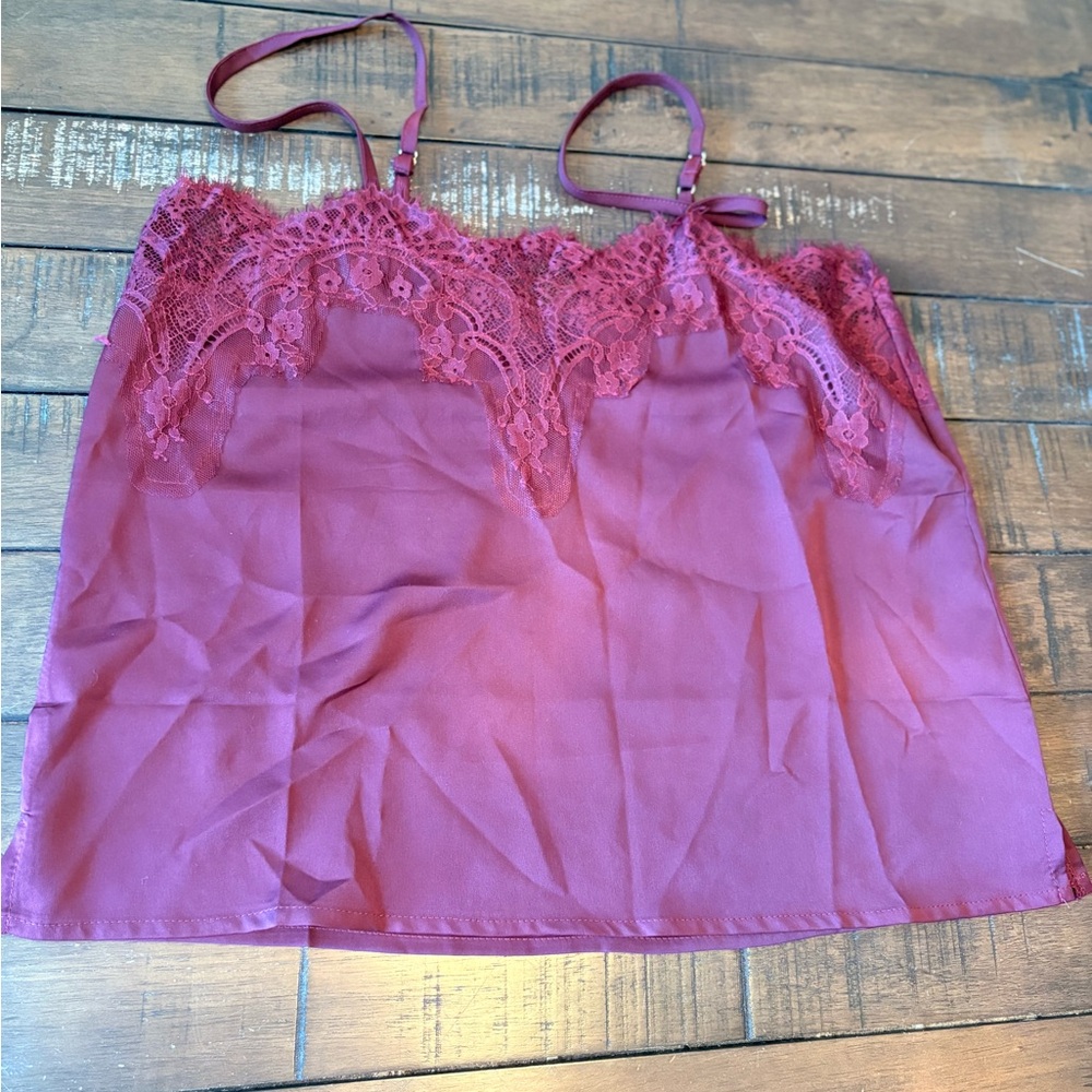 Lulu's Deep Plum Lace Cami